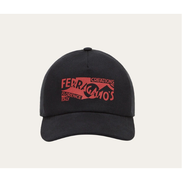 Ferragamo Creations CURRENT SEASON Logo Cap $390